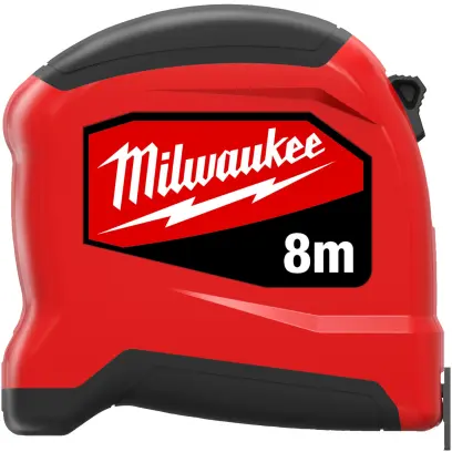 Svinovací metr Milwaukee SLIM (GEN2) 8M-25, délka 8 metrů, 4932498785